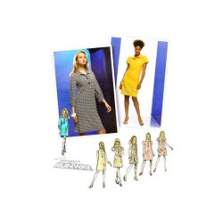2885 DESIGN YR RUNWAY YOKE DRESS SLVS OR NOT PATTERN 4-12, 14-22
